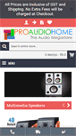 Mobile Screenshot of proaudiohome.com